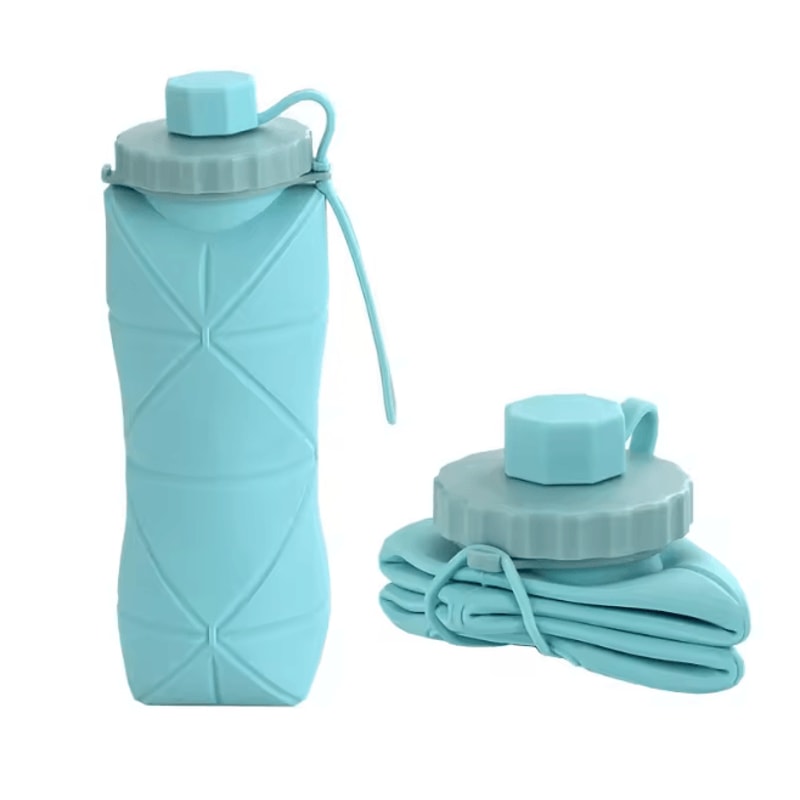 Collapsible Silicone Water Cup Portable Sports Travel Bottle 5