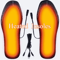 USB Heated Insoles Electric Foot Warmers For Winter Comfort 0