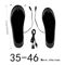 USB Heated Insoles Electric Foot Warmers For Winter Comfort 3