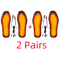 USB Heated Insoles Electric Foot Warmers For Winter Comfort 5