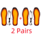 USB Heated Insoles Electric Foot Warmers For Winter Comfort 5