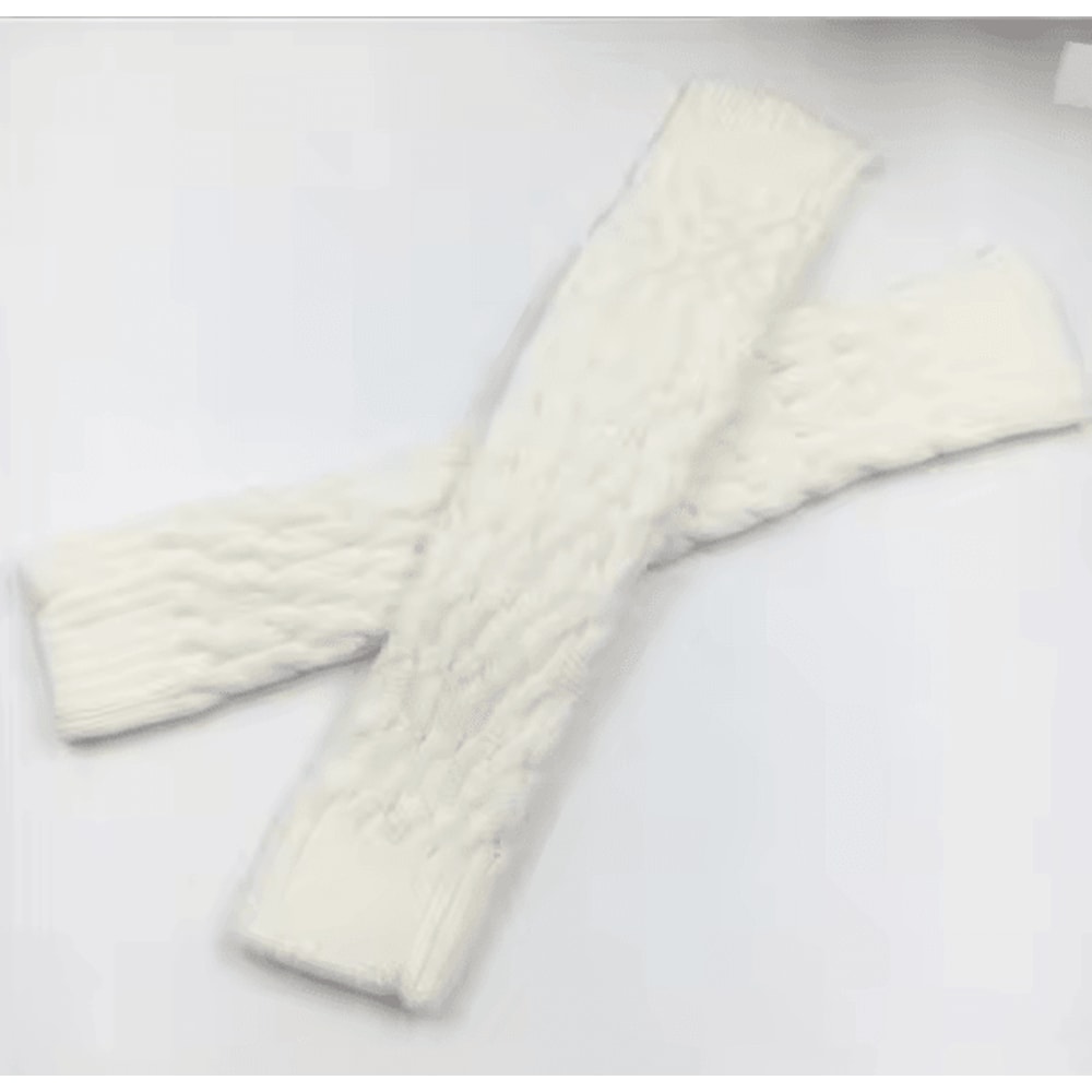 Womens Floral Knit Leg Warmers For Autumn And Winter 6