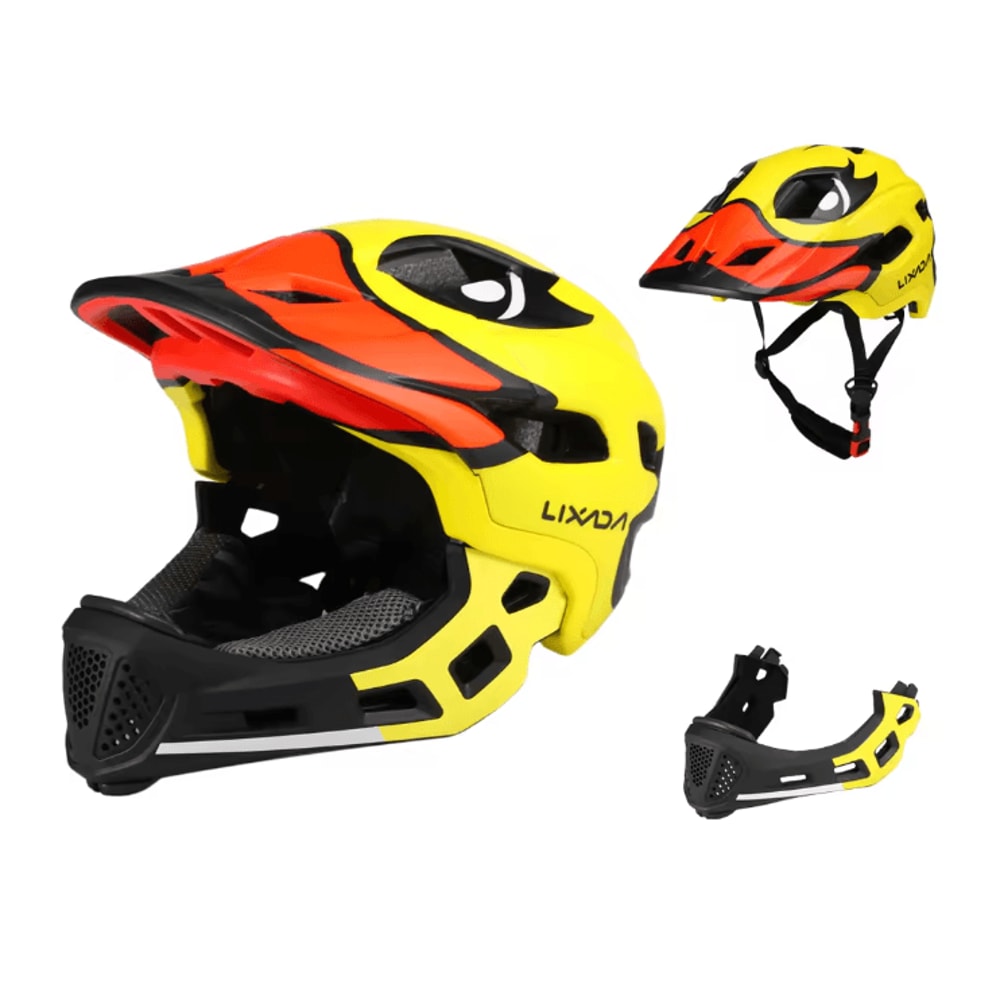 Lixada Kids Detachable Full Face Bike Helmet For Multi Sport Safety 5
