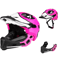 Lixada Kids Detachable Full Face Bike Helmet For Multi Sport Safety 6