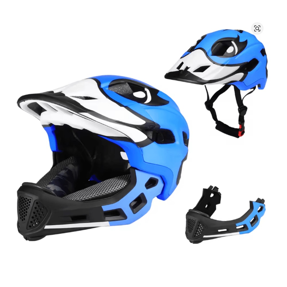 Lixada Kids Detachable Full Face Bike Helmet For Multi Sport Safety 7