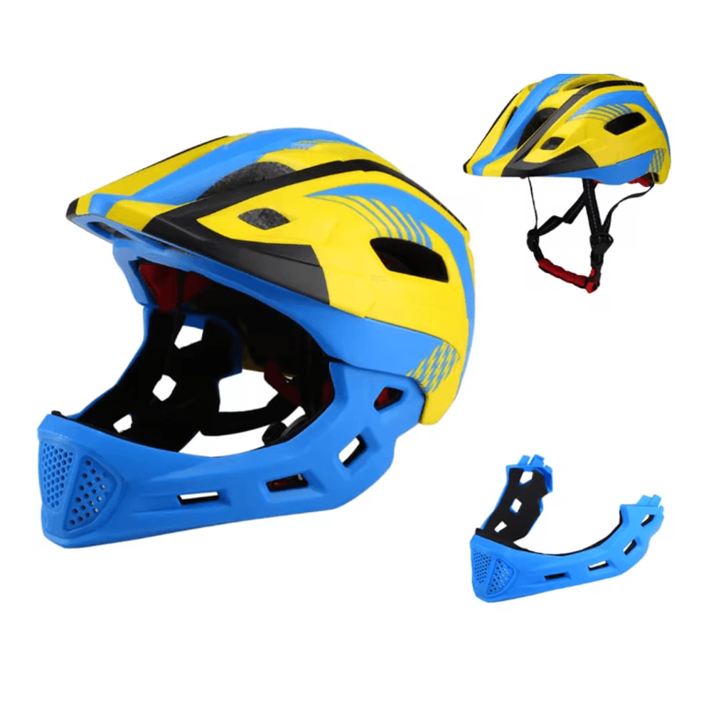 Lixada Kids Detachable Full Face Bike Helmet For Multi Sport Safety 13