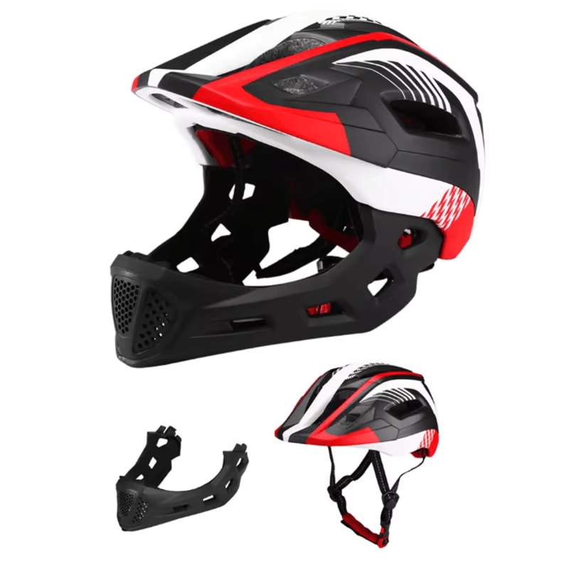 Lixada Kids Detachable Full Face Bike Helmet For Multi Sport Safety 14