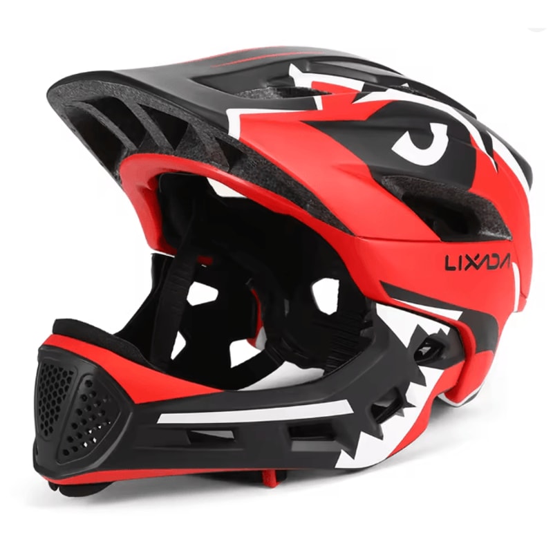 Lixada Kids Detachable Full Face Bike Helmet For Multi Sport Safety 17
