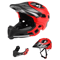 Lixada Kids Detachable Full Face Bike Helmet For Multi Sport Safety 18