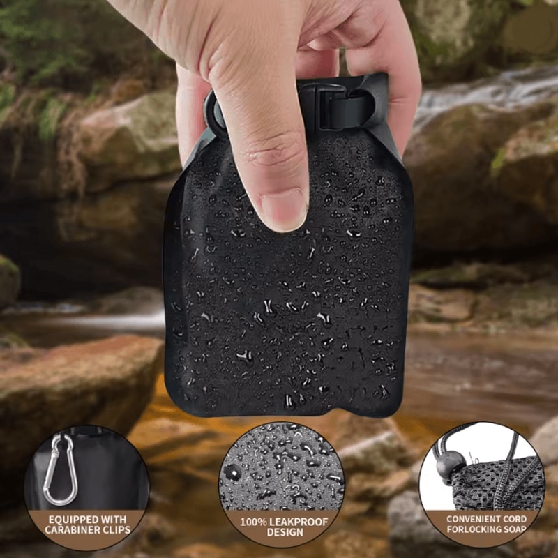 DrySafe Waterproof Soap Bar Travel Case Leakproof Soap Holder 2