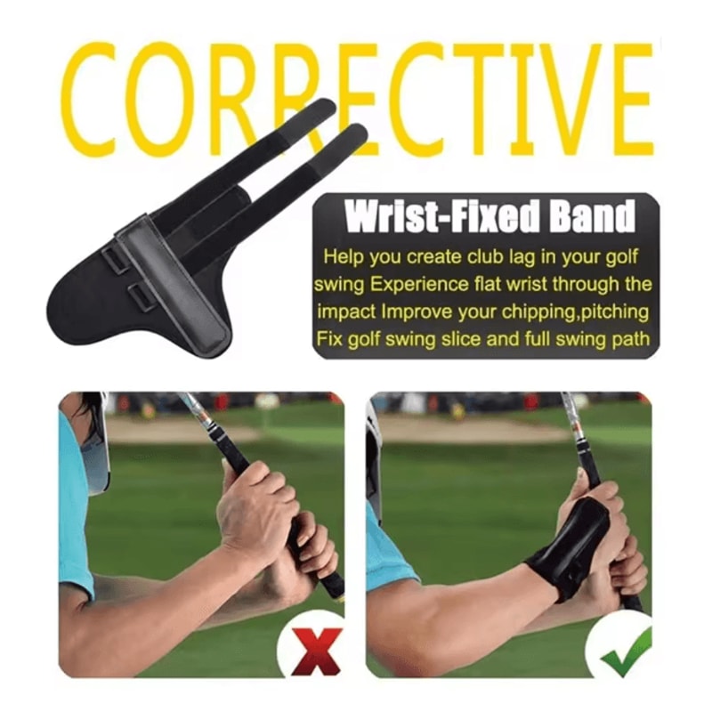 ProAlign Golf Swing Trainer Wrist Brace Power Band 1