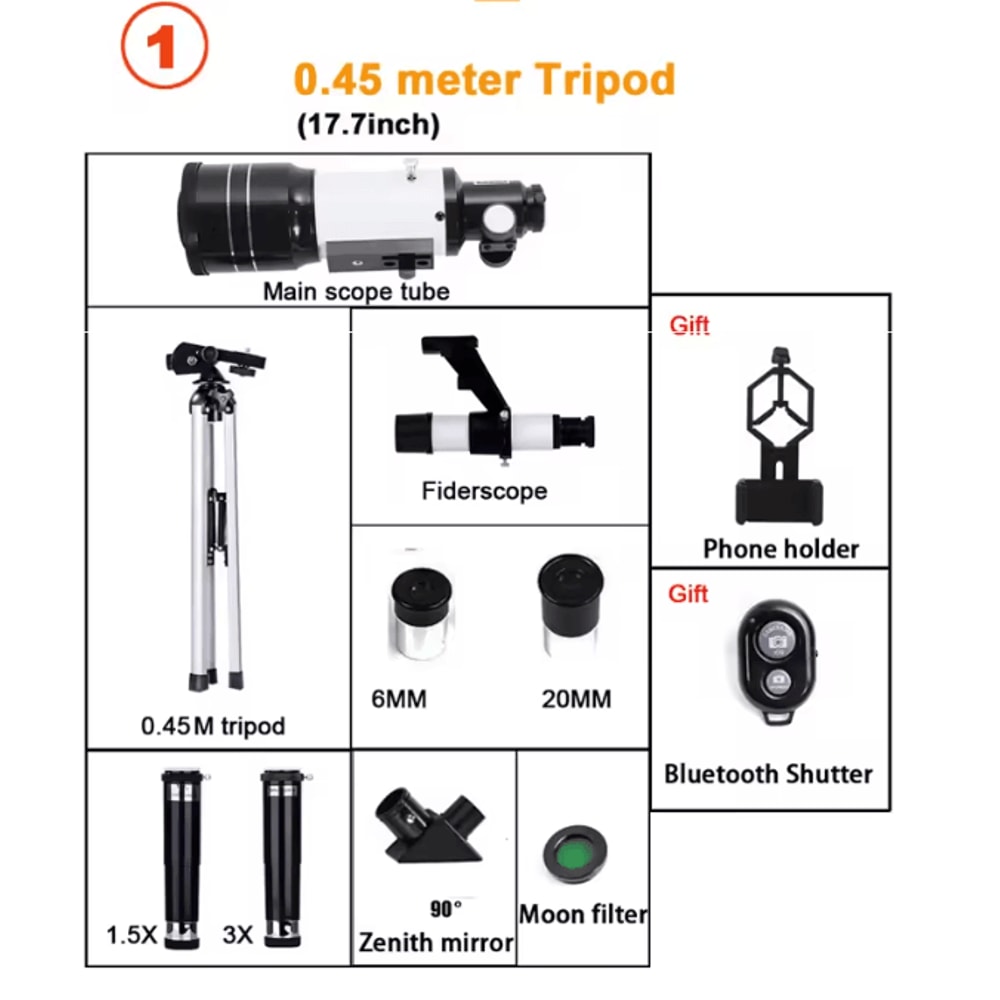 StarVision Pro HD Astronomical Telescope 150x Zoom 4