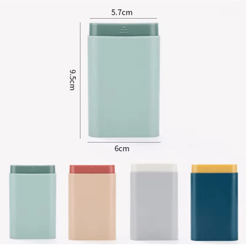 Portable Weekly Pill Organizer Travel Vitamin Box 3