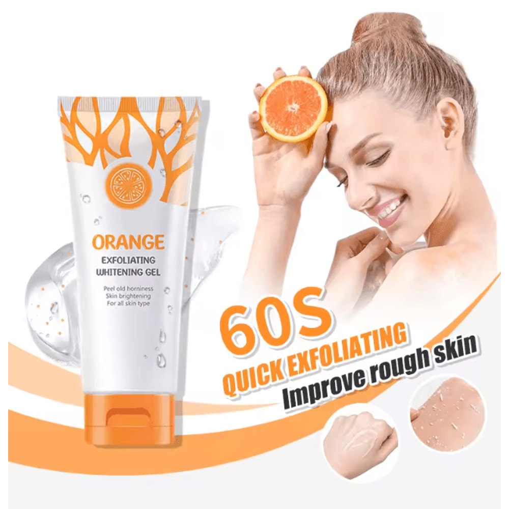 Orange Gentle Exfoliating Gel Brightening Skin Repair 0