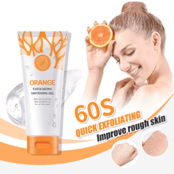 orange gentle exfoliating gel brightening skin repair