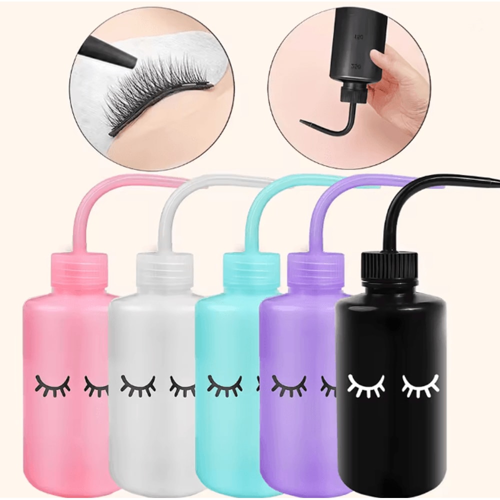 Eyelash Cleaning Squeeze Bottle With Angled Nozzle 0