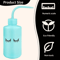 Eyelash Cleaning Squeeze Bottle With Angled Nozzle 1