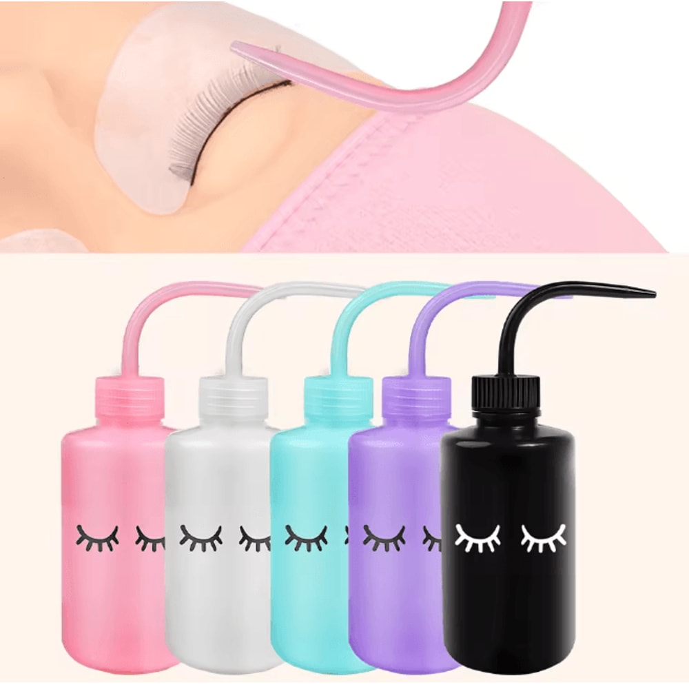 Eyelash Cleaning Squeeze Bottle With Angled Nozzle 2