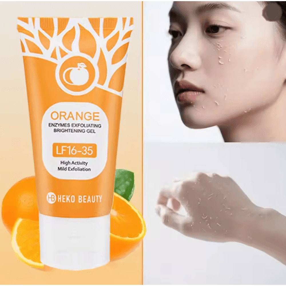 Orange Gentle Exfoliating Gel For Full Body Skin Renewal 1