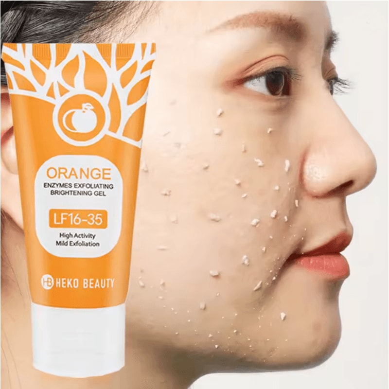 Orange Gentle Exfoliating Gel For Full Body Skin Renewal 0