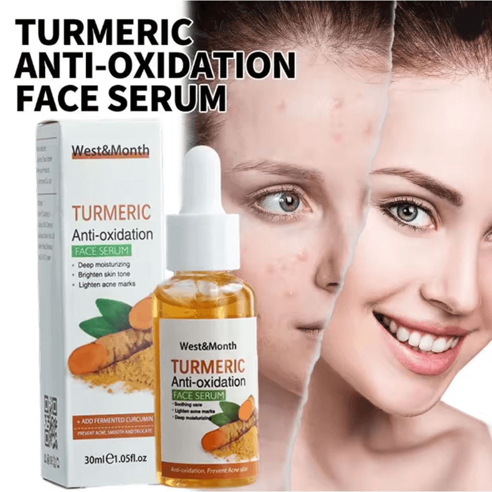 Turmeric Brightening Face Serum For Dark Spot Care 1