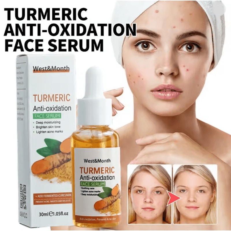 Turmeric Brightening Face Serum For Dark Spot Care 4