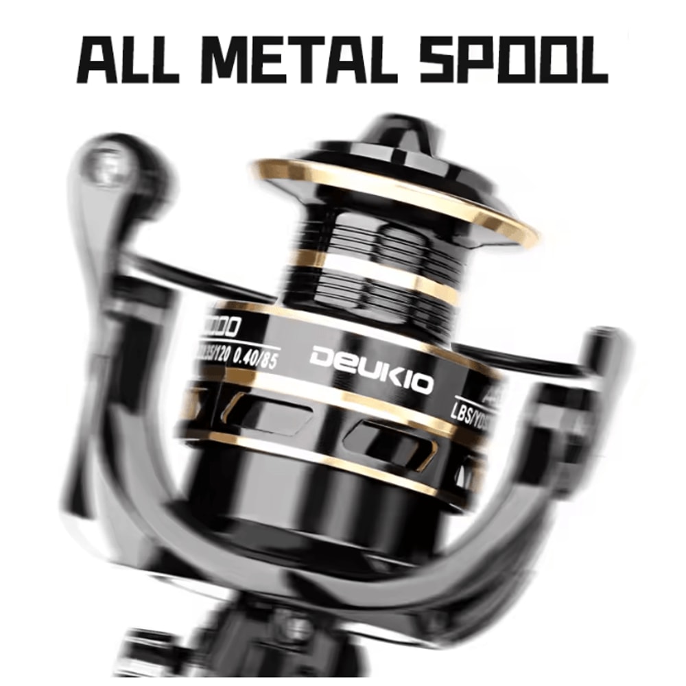 High Drag Spinning Fishing Reel For Freshwater And Saltwater 2