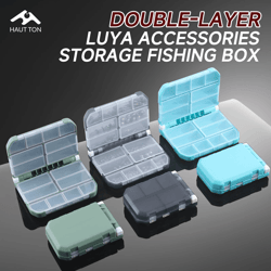 waterproof fishing tackle storage box large capacity organizer with dividers