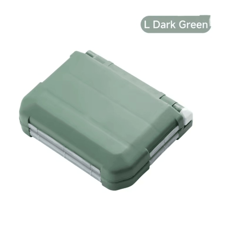 Waterproof Fishing Tackle Storage Box Large Capacity Organizer With Dividers 8