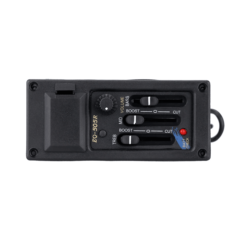 Acoustic Guitar Preamp EQ Pickup With Built In Tuner 1
