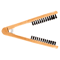 Double Brush Head Wooden Hair Comb Anti Static Styling Tool 0