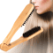 Double Brush Head Wooden Hair Comb Anti Static Styling Tool 3