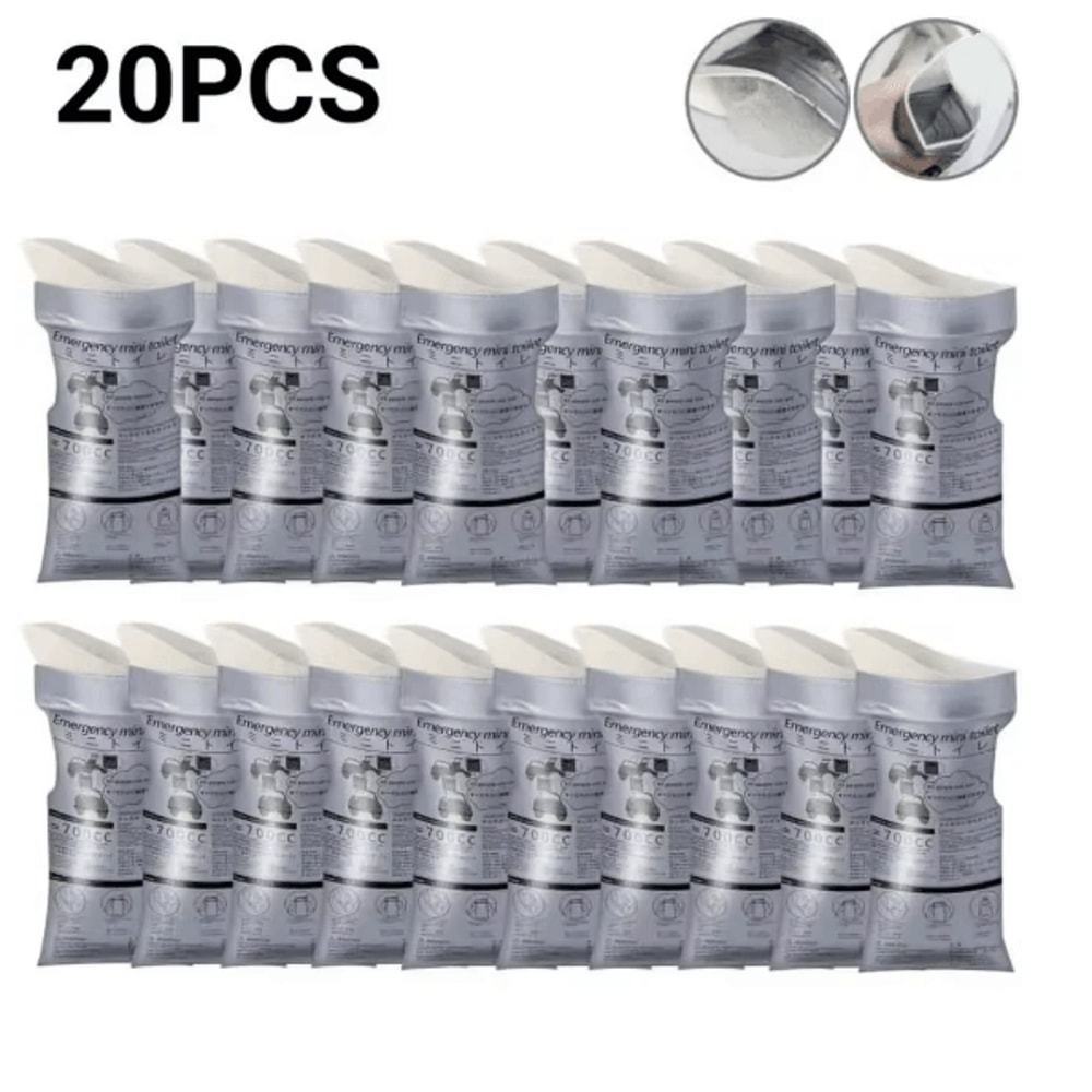 Portable Car Emergency Urine Bag Disposable Travel Toilet 4