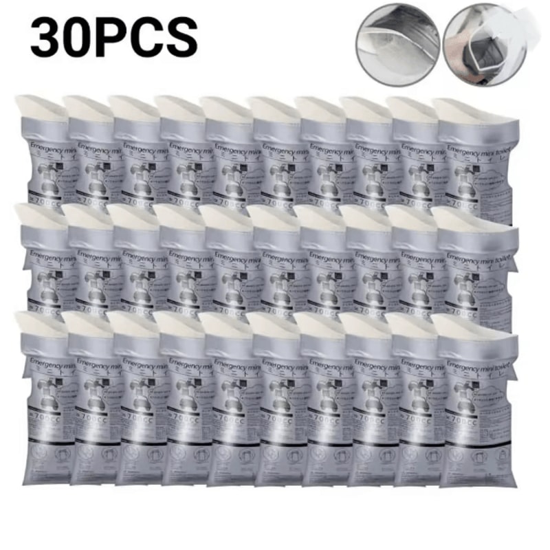 Portable Car Emergency Urine Bag Disposable Travel Toilet 5