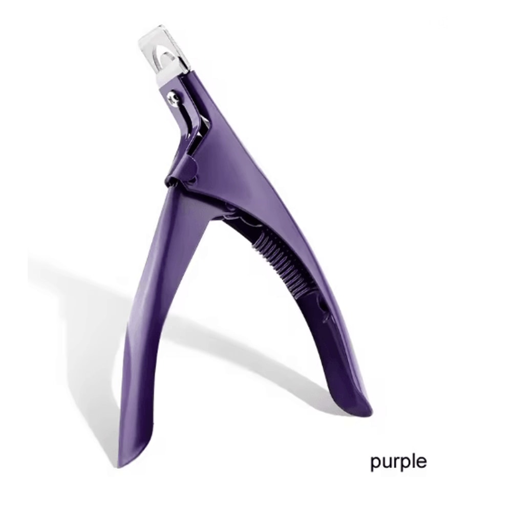 Professional False Nail Clippers Acrylic Nail Trimmer Tool 7