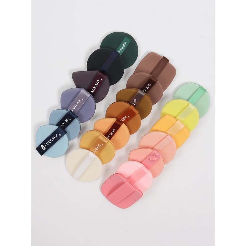 Air Cushion Makeup Puff Set Soft Foundation Applicators Pack 6