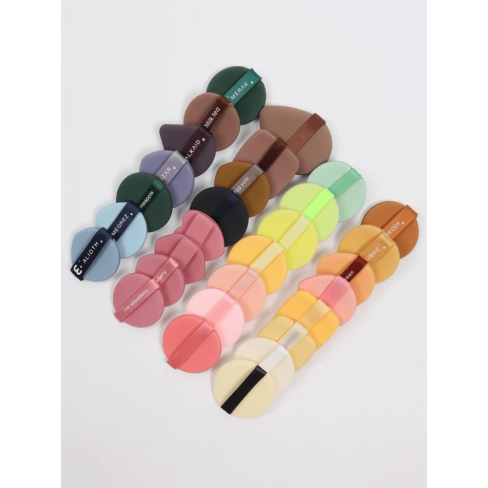 Air Cushion Makeup Puff Set Soft Foundation Applicators Pack 7