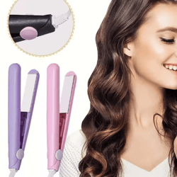 mini hair straightener fast heating dual use styling tool
