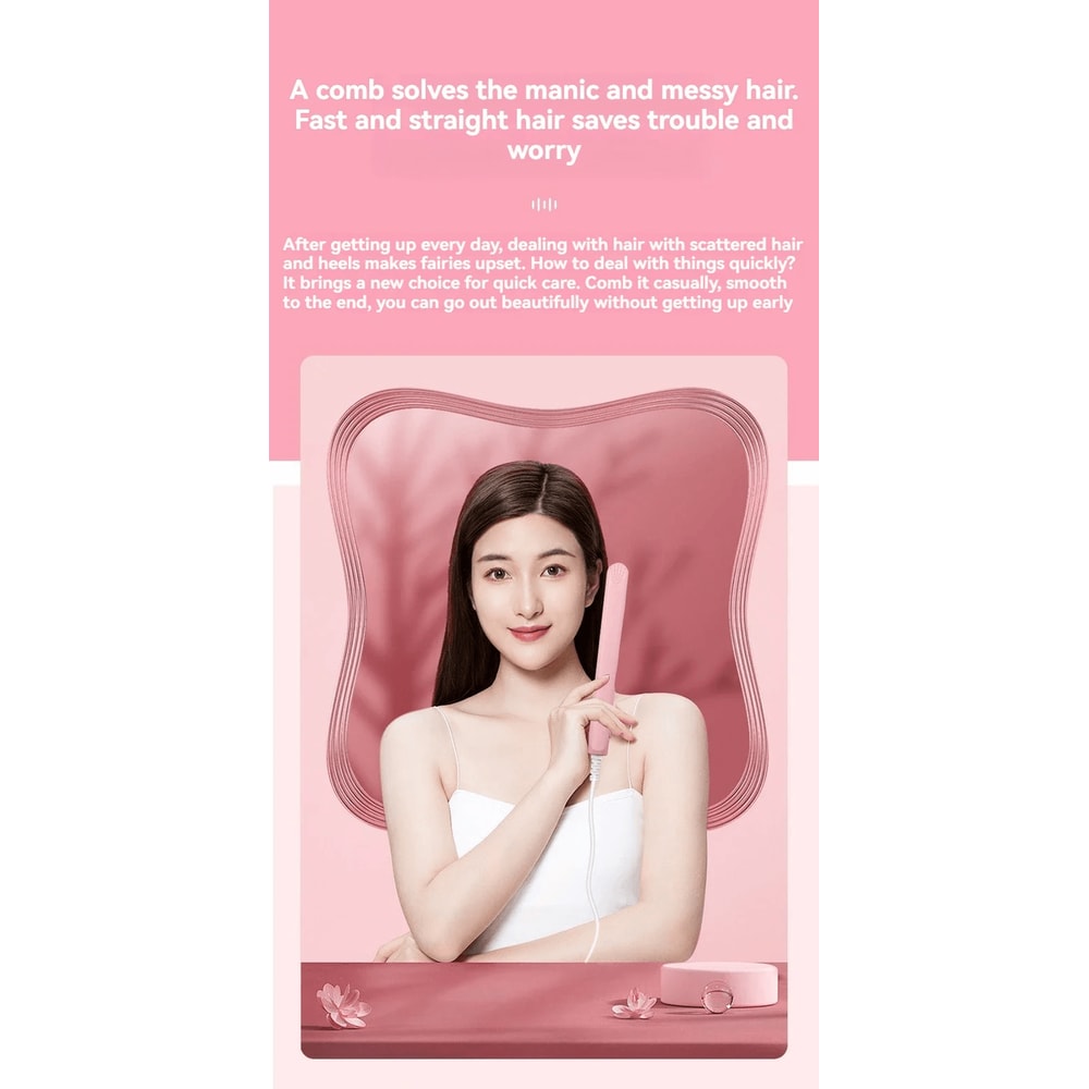 Mini Hair Straightener Fast Heating Dual Use Styling Tool 1