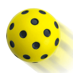 silent pickleball foam practice ball low noise indoor training