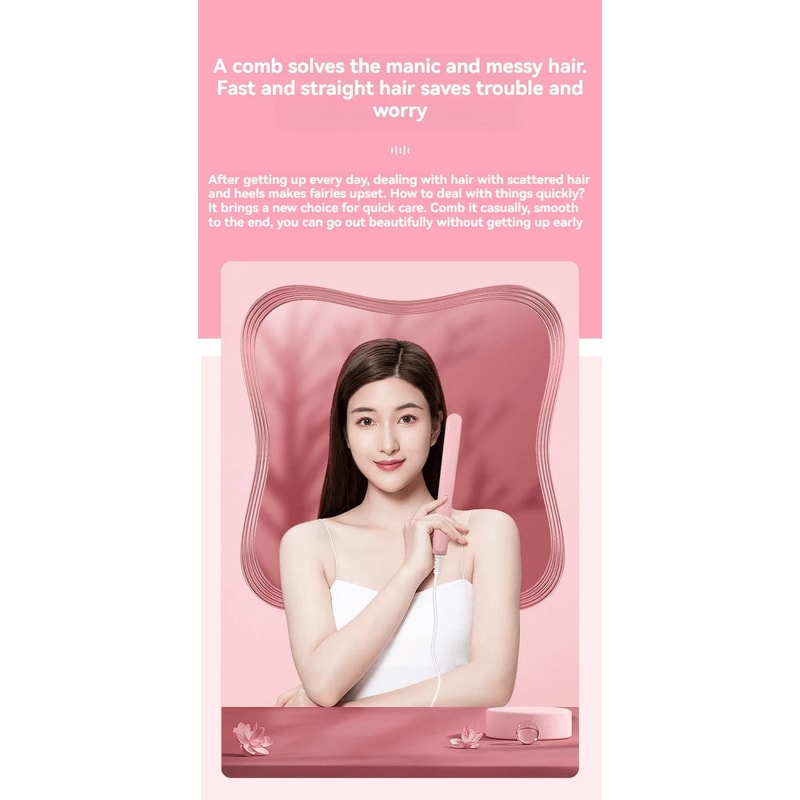 Mini Fast Heating Hair Straightener Dual Use Styling Tool For Bangs 1