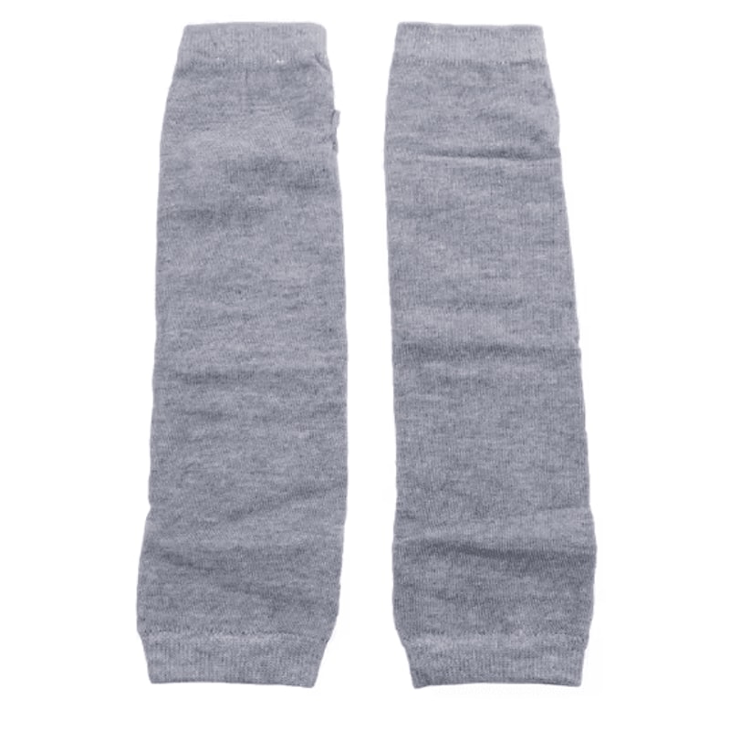Knitted Long Fingerless Gloves Warm Arm Warmers 3