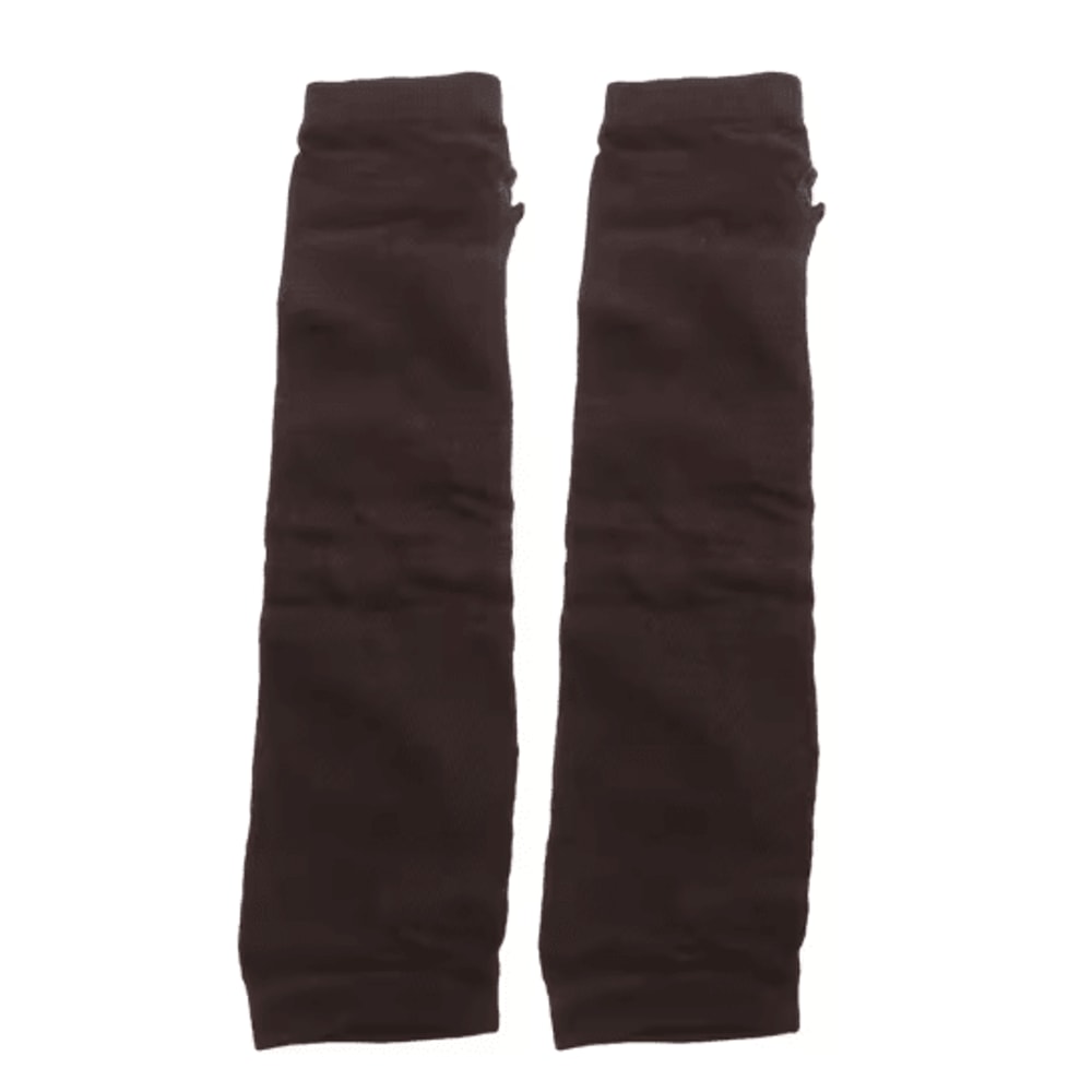 Knitted Long Fingerless Gloves Warm Arm Warmers 5