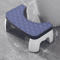 Waterproof Toilet Foot Stool Ergonomic Squat Stool For Bathroom Comfort 3