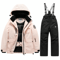 boy in kids snowboarding jacket and pants