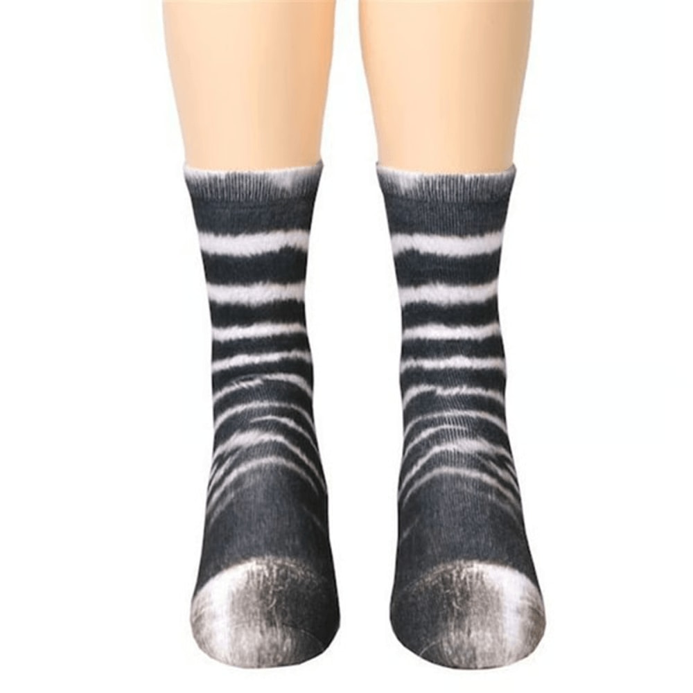Pig paw socks for animalthemed loungewear