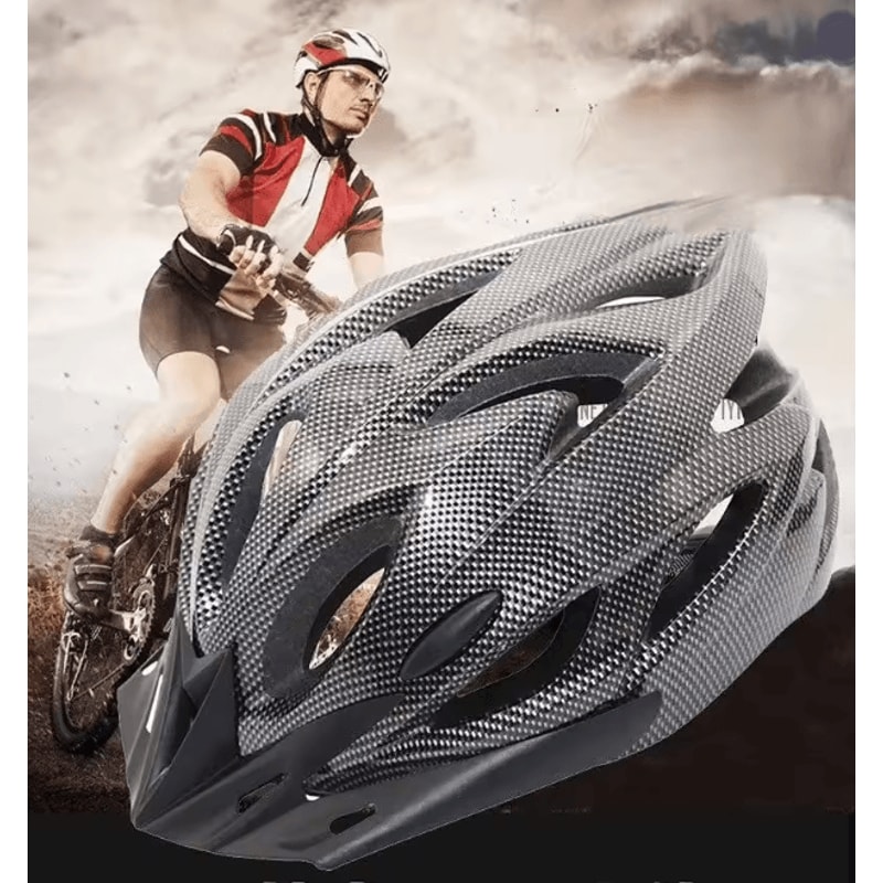 AeroShield In Mold Mountain Bike Helmet Lightweight Cycling Safety 0