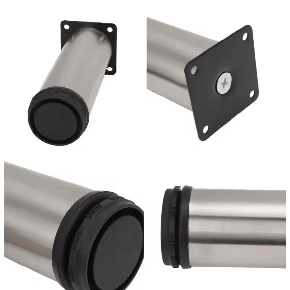 SteelLift Adjustable Furniture Legs Sofa Bed Cabinet Support Set 4