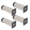 SteelLift Adjustable Furniture Legs Sofa Bed Cabinet Support Set 5