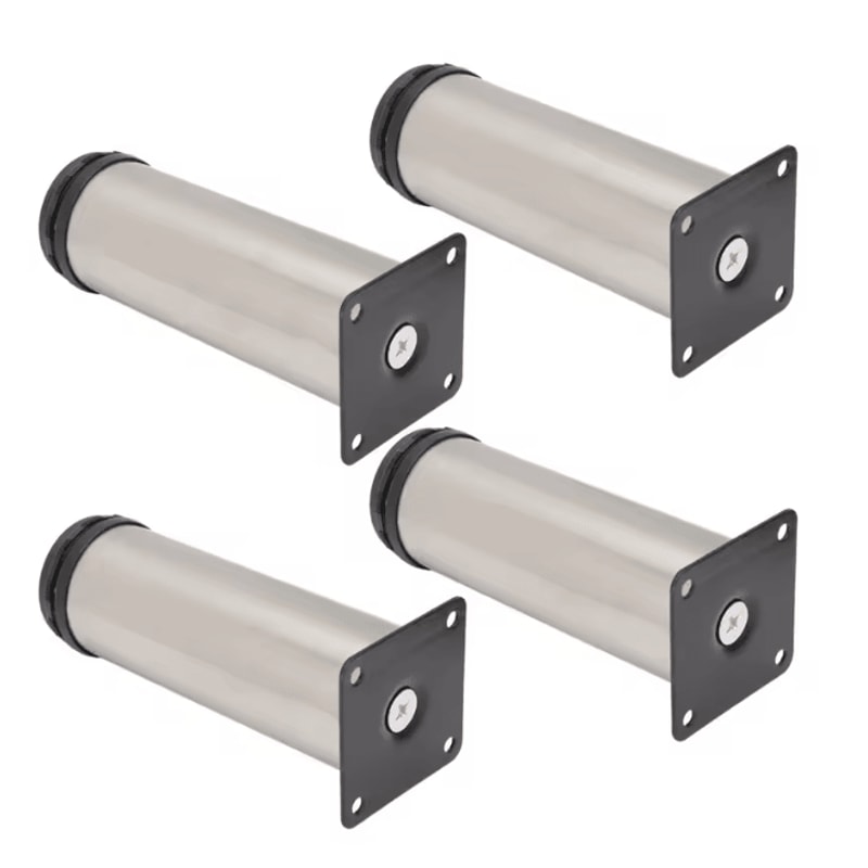 SteelLift Adjustable Furniture Legs Sofa Bed Cabinet Support Set 0